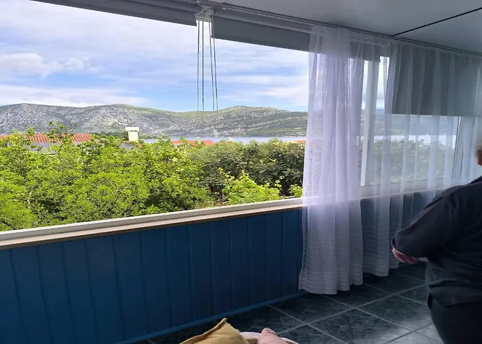 公寓 Cozy Ute, Island Of Kor Ula-two-bedroom With Terrace And Sea View A1 科尔丘拉