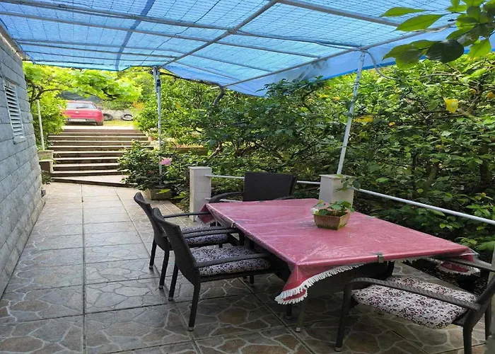 Cozy Ute, Island Of Kor Ula-two-bedroom With Terrace And Sea View A1 公寓 科尔丘拉